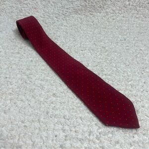 Vintage Chloe Red and Blue Polka Dot Tie Stain on back Some Wear Chloé Classic